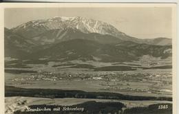 Neunkirchen V. 1962  Dorfansicht Mit Schneeberg  (1272) - Neunkirchen