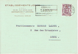 PK Publicitaire BORGERHOUT 1950 - Etablissements JOSCO - Speelgoedfabrikant - Bree