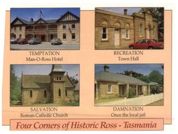 (120) Australia - TAS - Ross Village Central Tasmania - Autres & Non Classés