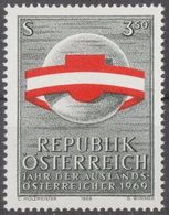 FOREIGN ÉTRANGERS AUSTRIAN AUSLANDSÖSTERREICHER - AUSTRIA 1969 MNH MI 1306 FLAG - Francobolli