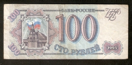 T. Russia 100 Rubel Roubles 1993 Ser. HN 3759902 - Russie