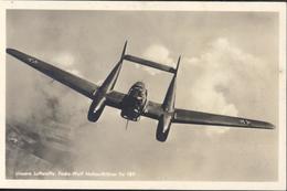 CP Carte Postale Postkarte Unsere Luftwaffe Focke Wulf Nahaufklärer Fw 189 Reich Nazi Wehrmacht De Zweit Wältchrieg - Guerre 1939-45