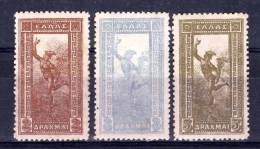 GRECE - N° 157/8/9  Sans Gomme  ( 1901) Mercure - Ungebraucht