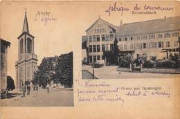 57-INSMINGEN- MULTIVUE- L'EGLISE ET FABRIQUE DE COURONNES - Autres & Non Classés