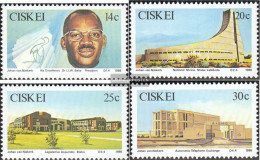 South Africa - Ciskei 106-109 (complete Issue) Unmounted Mint / Never Hinged 1986 Independence - Ciskei
