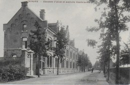 Ninove. Chaussée D'Alost Et Nouvelle Gendarmerie. - Ninove