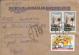 Romania - Letter Circulated In 1998 - The Wooden Church In Plopis, Giurgiu Fortress - Covers & Documents