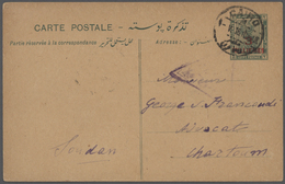 Ägypten - Ganzsachen: 1879/1921, Interesting Lot With 21 Mostly Used Postal Stationeries, Comprising - Other & Unclassified