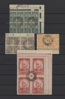 Brasilien: 1930/1955, Specialised Assortment Of Used Units Up To Block Of 20, Comprising Definitves - Neufs