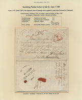 Prinz-Edward-Insel: 1799/1875: Over Two Dozen Items, 1799 Onwards With Rates And Routes Extensively - Lettres & Documents