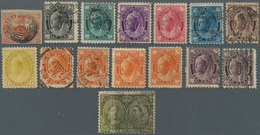 Canada: 1851/1900, Used And Mint Assortment Of 15 Stamps, Slightly Varied Condition, From Colony 185 - Neufs