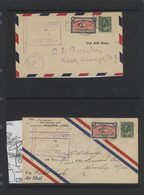 Canada: Well-researched Collection With Around 70 Covers Bearing The Special Local Airways Labels, A - Neufs