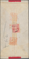 China: 1923/48,used In Tsingtau: Covers (prewar 5/occupation 4/postwar 5), Used Stationery (2), Ppc - 1912-1949 Republiek