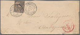 Französisch-Indochina: 1890/1901, Correspondence  Of 28 Covers From Cochinchine To Aubignan/Vaucluse - Neufs