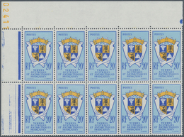 Französische Gebiete In Der Antarktis: 1959, Birds And Coat Of Arms Definitives Set Of Four In A Lot - Covers & Documents