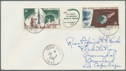 Französische Gebiete In Der Antarktis: 1966/2004, Assortment Of Apprx. 190 Covers, A Lovely Range Of - Brieven En Documenten
