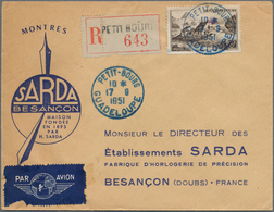 Guadeloupe: 1905/1990 (ca.), Mint And Used Collection On Stockpages, Incl. Apprx. 30 Covers/statione - Unused Stamps