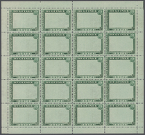 Guinea: 1965: World Fair 40 Fr + 70 Fr, Block Of Fours With Centers Shiftet Up And 50 Fr, Complete S - Guinea (1958-...)
