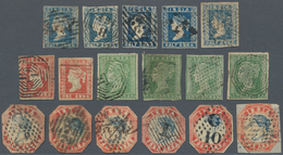 Indien: 1854-1970's Ca.: Several Part Collections, Groups And Accumulations Of Thousands Of Stamps F - 1852 Provinz Von Sind