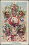 Indien: 1900-1920's Ca.- PICTURE POSTCARDS: Collection Of About 150 Picture Postcards, Coloured Or B - 1852 Provinz Von Sind