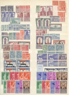 Indien: 1947-1970's, Collection & Stock Of Mint Stamps In A Stockbook, Most Of Them In Quantities, W - 1852 Provinz Von Sind