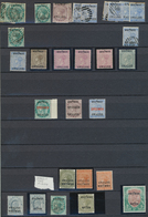 Indien - Konventionalstaaten: GWALIOR 1885-1949: Mint And Used Collection Plus Duplication Of Hundre - Autres & Non Classés