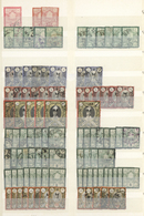 Iran: 1876/1935, Comprehensive Used And Mint Accumulation In A Stockbook, Partly Stuffed Very Densel - Iran