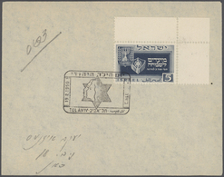 Israel: 1948/1962, Accumulation Of Apprx. 580 Covers, Comprising A Nice Range Of Attractive Franking - Covers & Documents