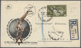 Israel: 1948/1993, Collection/accumulation Of Apprx. 430 Covers (f.d.c./commemorative Covers Referri - Briefe U. Dokumente