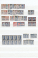 Italienisch-Libyen: 1901/1911, Italian P.O. Bengasi And Tripoli, Mainly Mint Assortment Incl. Tripol - Libia