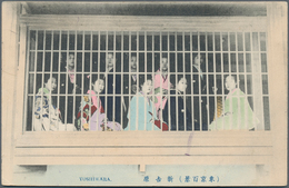 Japan - Besonderheiten: 1900/30 (ca.) 20 Ppc (two Mailed) Showing Ladies, Geishas With Interesting H - Sonstige & Ohne Zuordnung