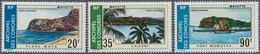 Komoren: 1974, Sights On Mayotte Island Complete Set Of Three (Moya Beach, Chiconi And Mamoudzou Har - Comoren (1975-...)