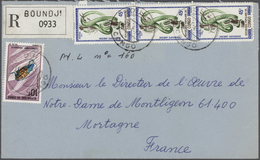 Kongo (Brazzaville): 1959/1978, Collection Of More Than 130 Entires, Mainly Commercial Airmail Cover - Other & Unclassified
