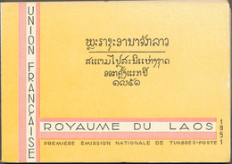Laos: 1951/1952, Definitives, Airmails And Postage Dues, Booklet Comprising 26 De Luxe Sheets. Miche - Laos