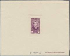 Libanon: 1931-43, 38 Epreuve De Luxe Including Sunk Die Proofs, President Edde And Palace Beit Ed-Di - Liban