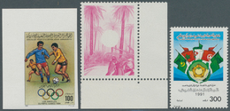 Libyen: 1977/1995 (ca.), Collection In Two Stockbooks With Many Complete Sets Incl. Se-tenant And Im - Libië