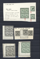 Malaiische Staaten - Negri Sembilan: 1936/1941, Definitives "Coat Of Arms", Mint And Used Collection - Negri Sembilan