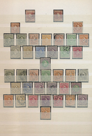 Niederländisch-Indien: 1864/1920 (ca.), Used And Mint Collection On Stockpages, From 1864 10c. And 1 - Niederländisch-Indien