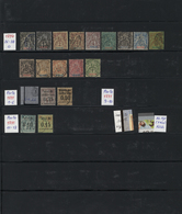 Nossi-Be: 1893/1903, Collection Incl. Some Overprints, Groupe Excl. 75c. And A Nice Selection Of Ent - Andere & Zonder Classificatie