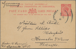 Ostafrikanische Gemeinschaft: 1920's-30's Group Of 19 Covers And Postal Stationery Card From K, U & - Africa Orientale Britannica