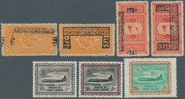 Saudi-Arabien: 1916/1990 (ca.), Accumulation In Album Starting With Some HEJAZ Issues And Later With - Saudi-Arabien