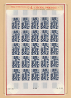 Tunesien: 1957/1963, Extraordinary Mint Collection Of Apprx. 2.600 IMPERFORATE Stamps Within Large U - Cartas & Documentos