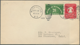 Vereinigte Staaten Von Amerika: 1927/1981 (ca): Approx 310 Better FDC, Mostly From The Twenties And - Lettres & Documents
