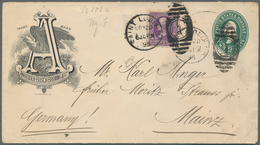Vereinigte Staaten Von Amerika - Ganzsachen: 1880-1900, 24 Postal Stationery Cards With Advertising - Andere & Zonder Classificatie