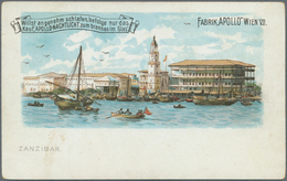 Zanzibar: 1890's-1930 Ca. PICTURE POSTCARDS: Collection Of About 150 Picture Postcards From Zanzibar - Zanzibar (...-1963)