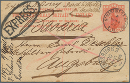 Alle Welt: 1880/1960 (ca.), Posten Von Einigen Hundert Briefen Und Karten, Dabei Etliche III.Reich S - Colecciones (sin álbumes)