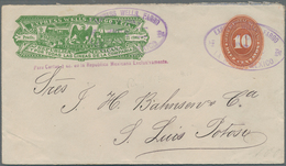 Mittel- Und Südamerika: 1886/1925, Mainly Before 1900, Lot Of 24 Used Stationeries (nine Cards, Elev - Amerika (Varia)