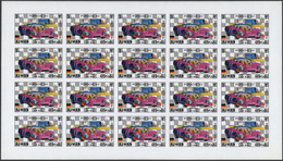 Asien: 1967/1972, GULF STATES, U/m Accumulation Of Complete Sheets, Comprising Ajman, Manama, Fujeir - Asia (Other)