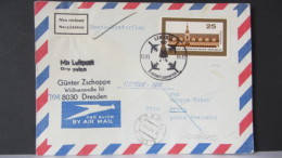 DDR : Lp-Brief Mit 25 Pf INTERMESS III Mit So-St. Zum Messe-Sonderflugverkehr Nach PRAG Vom 10.3.84 Knr: 1127 - Luftpost