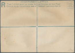 Britische Kolonien: 1890-1925 (ca.), Accumulation Of 13 Unused And Three Used Registered Letters All - Otros & Sin Clasificación